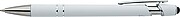 Recycled aluminium ballpen Primo, white