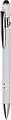 Recycled aluminium ballpen Primo, white