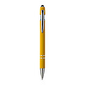 Recycled aluminium ballpen Primo, yellow