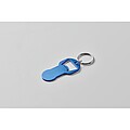 Recycled aluminium bottle opener k, blue
