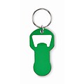 Recycled aluminium bottle opener k, green