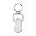 Recycled aluminium bottle opener k, silver