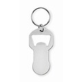 Recycled aluminium bottle opener k, silver