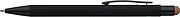 Recycled aluminium rubberized ballpen Formentera, rose gold