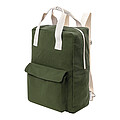 recycled canvas backpack