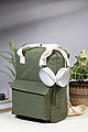 recycled canvas backpack