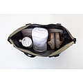 recycled canvas travel bag