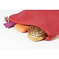 recycled cotton cosmetic bag