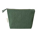recycled cotton cosmetic bag