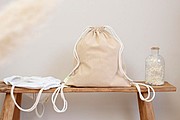 Recycled cotton drawstring bag Joy