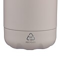 Recycled double-walled drinking bottle 500 ml Sunny, beige
