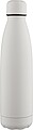 Recycled double-walled drinking bottle 500 ml Sunny, white