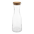recycled glass carafe