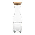 recycled glass carafe