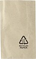 Recycled leather keychain Jim, brown