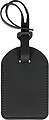 Recycled luggage tracking tag Isen, black