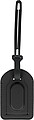 Recycled luggage tracking tag Isen, black
