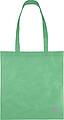 Recycled nonwoven (80 gsm) shopping bag Vian, green