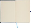 Recycled notebook A5 Bloom, blue