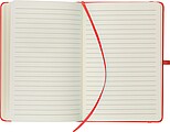 Recycled notebook A5 Bloom, red