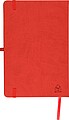 Recycled notebook A5 Bloom, red