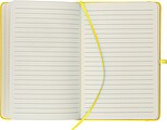 Recycled notebook A5 Bloom, yellow