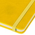 Recycled notebook A5 Bloom, yellow