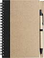 Recycled notebook. Black
