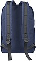 Recycled polycotton (330 gsm) backpack, blue