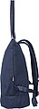 Recycled polycotton (330 gsm) tote backpack, blue