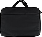 Recycled PU laptop bag Rafi, black