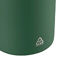Recycled stainless steel double-walled drinking bottle (500 ml) Sena, green