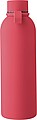 Recycled stainless steel double-walled drinking bottle (500 ml) Sena, red