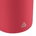 Recycled stainless steel double-walled drinking bottle (500 ml) Sena, red