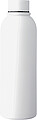 Recycled stainless steel double-walled drinking bottle (500 ml) Sena, white