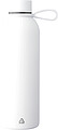 Recycled stainless steel double-walled drinking bottle (500 ml) Sena, white