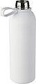 Recycled stainless steel double-walled drinking bottle (500 ml) Sena, white