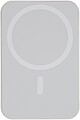 Recycled wireless charger powerbank Meno, white