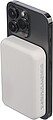 Recycled wireless charger powerbank Meno, white