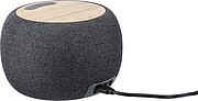 Recyled bamboo speaker Lyle, black