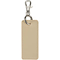 Resi Plus GRS recycled rectangle charm keychain