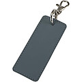 Resi Plus GRS recycled rectangle charm keychain