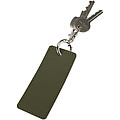 Resi Plus GRS recycled rectangle charm keychain