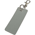 Resi Plus GRS recycled rectangle charm keychain