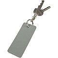 Resi Plus GRS recycled rectangle charm keychain