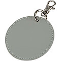 Resi Plus GRS recycled round charm keychain