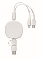 Retractable charging USB cable