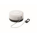 Retractable LED string light, black