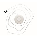 Retractable LED string light, black