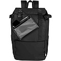 Roam GRS recycled modular backpack, solid black